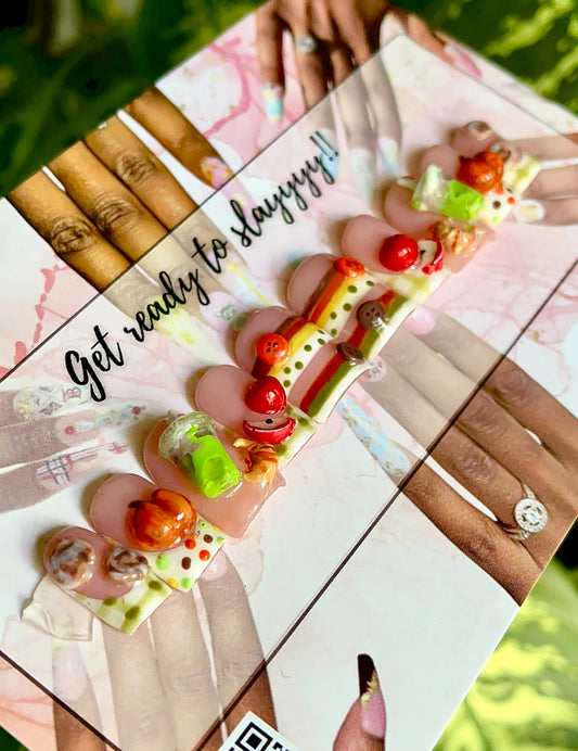 custom handmade acryic press on nails Acrylic Press on Nails