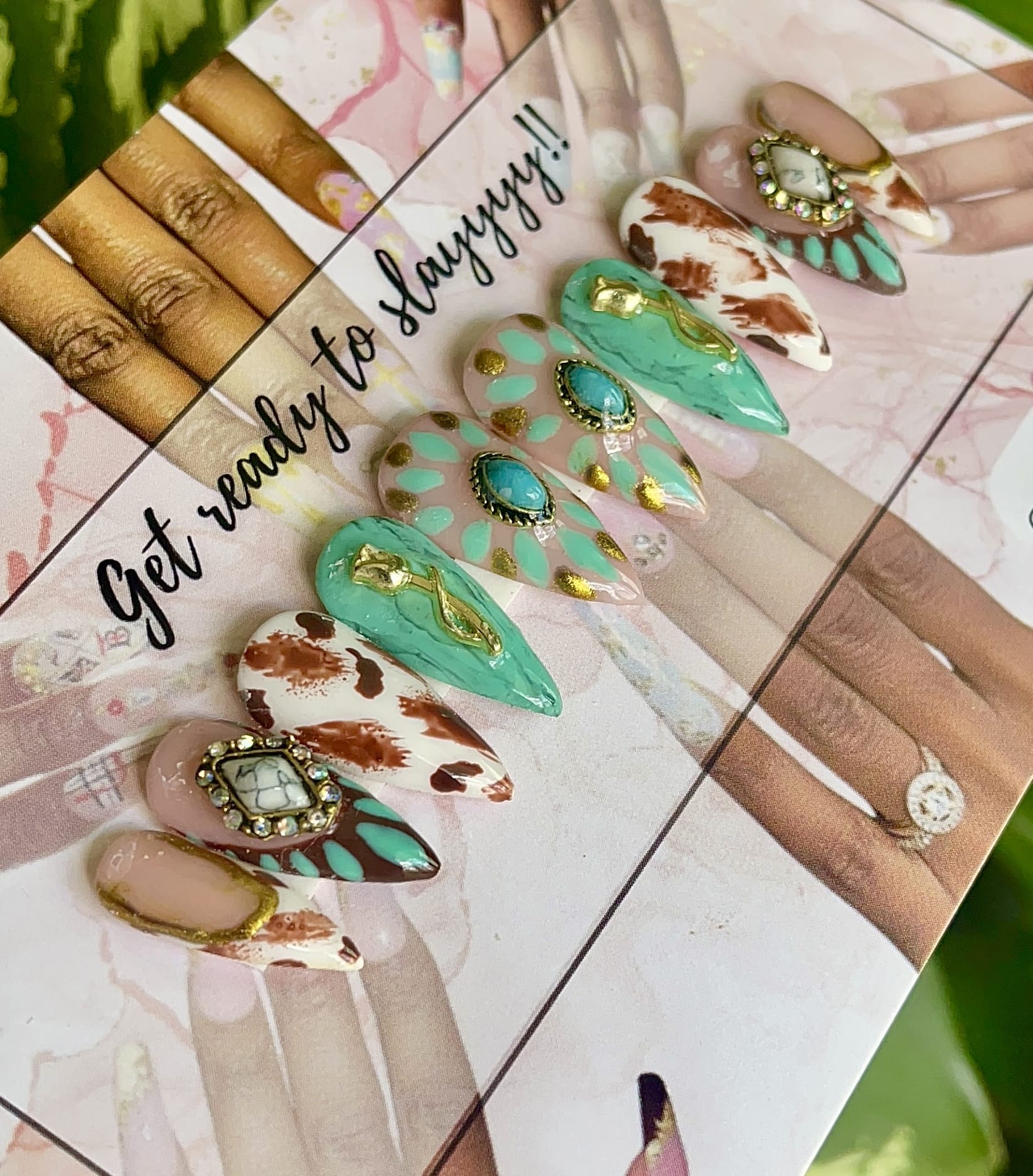 Acrylic Press on Nails Custom Press on Nails