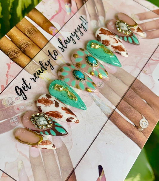 Acrylic Press on Nails Custom Press on Nails