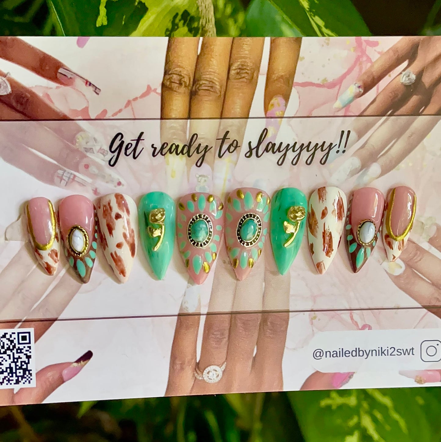 Acrylic Press on Nails Custom Press on Nails
