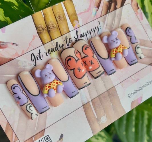 Acrylic Press on Nails Custom Press on Nails