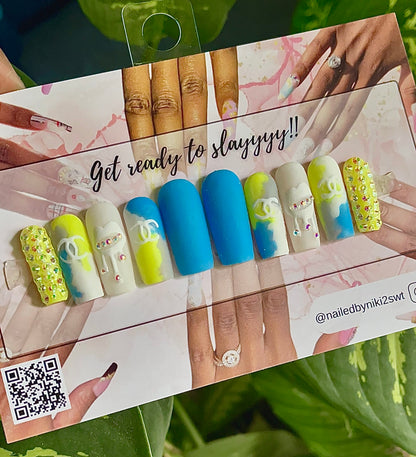 Acrylic Press on Nails Custom Press on Nails
