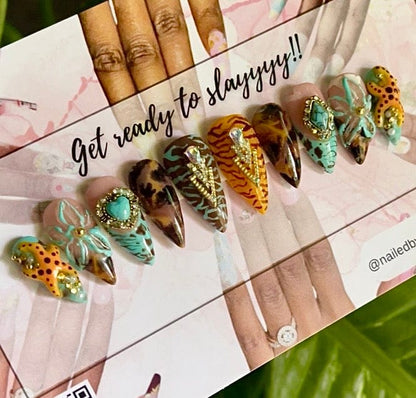 Acrylic Press on Nails Custom Press on Nails