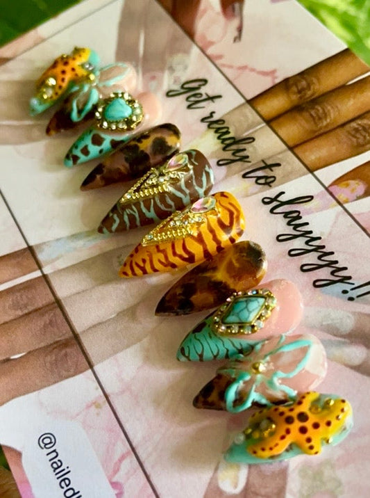 Acrylic Press on Nails Custom Press on Nails