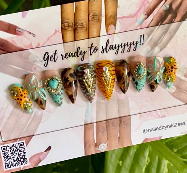 Acrylic Press on Nails Custom Press on Nails