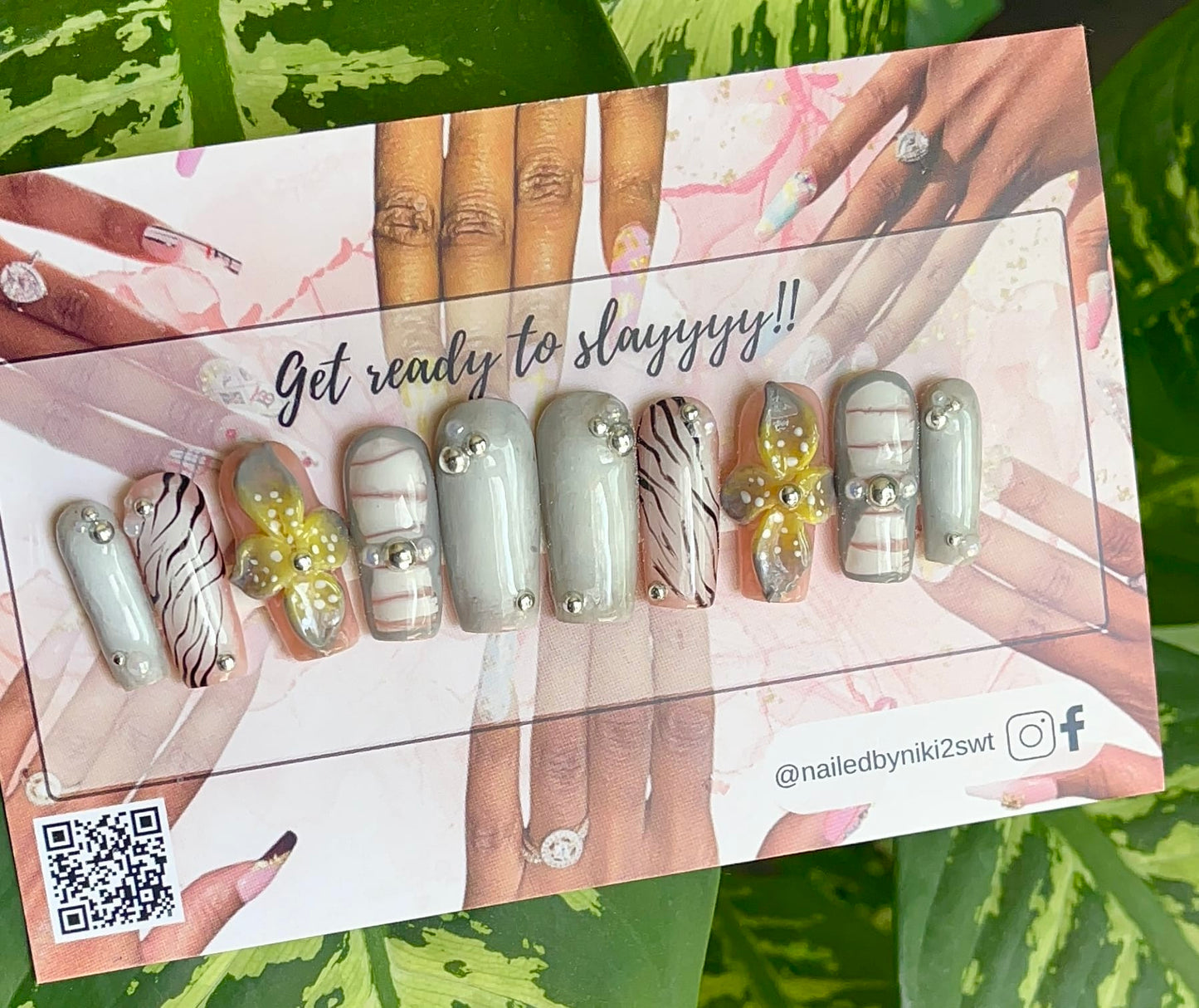 Acrylic Press on Nails Custom Press on Nails