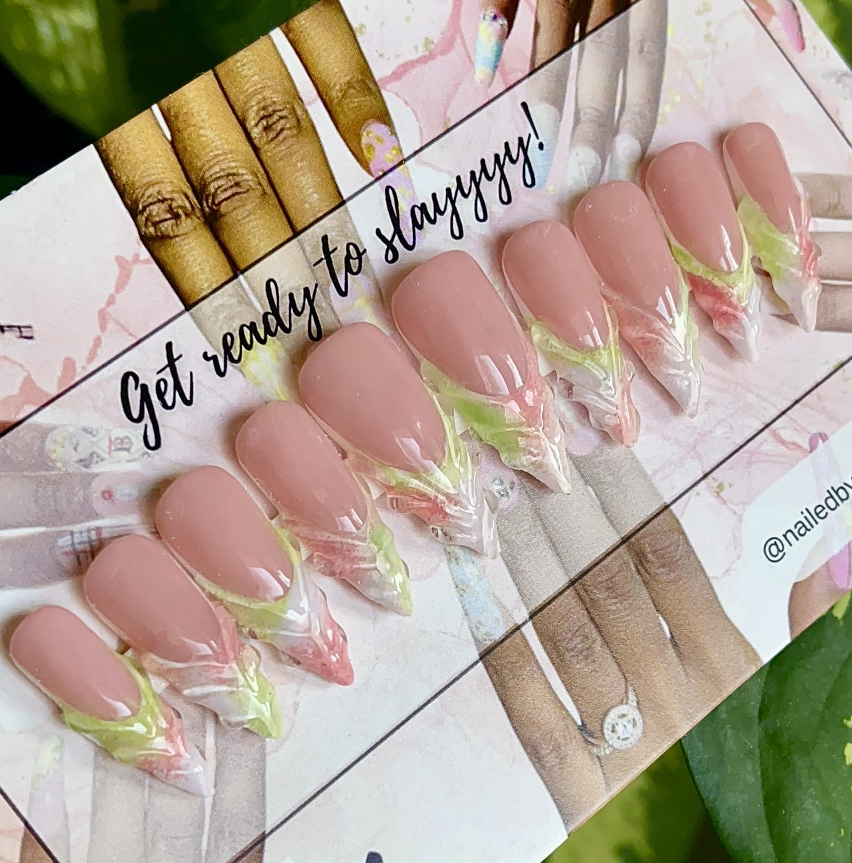 Acrylic Press on Nails Custom Press on Nails