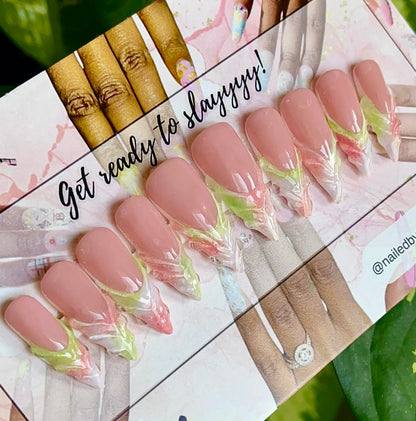 Acrylic Press on Nails Custom Press on Nails