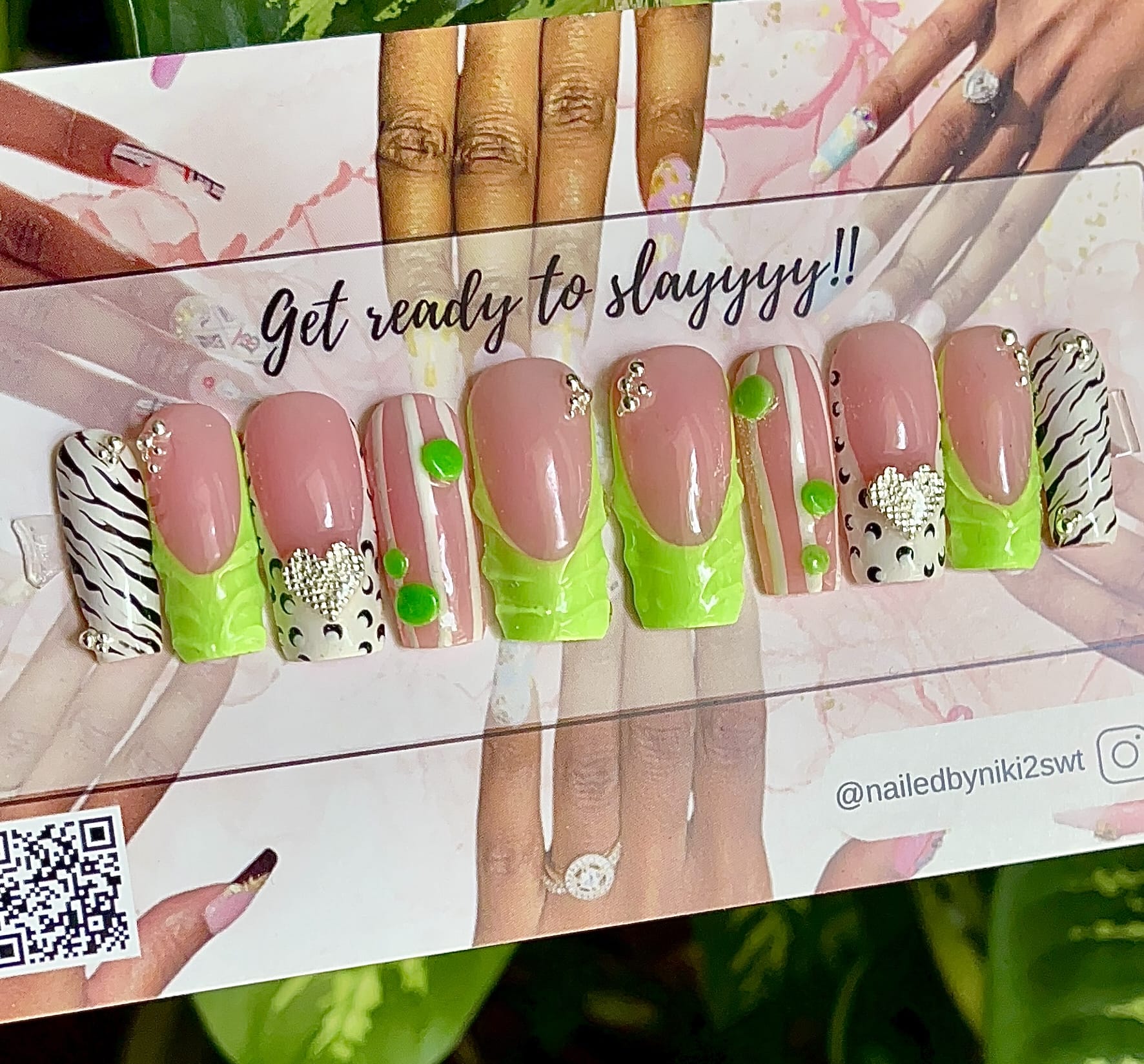 Acrylic Press on Nails Custom Press on Nails