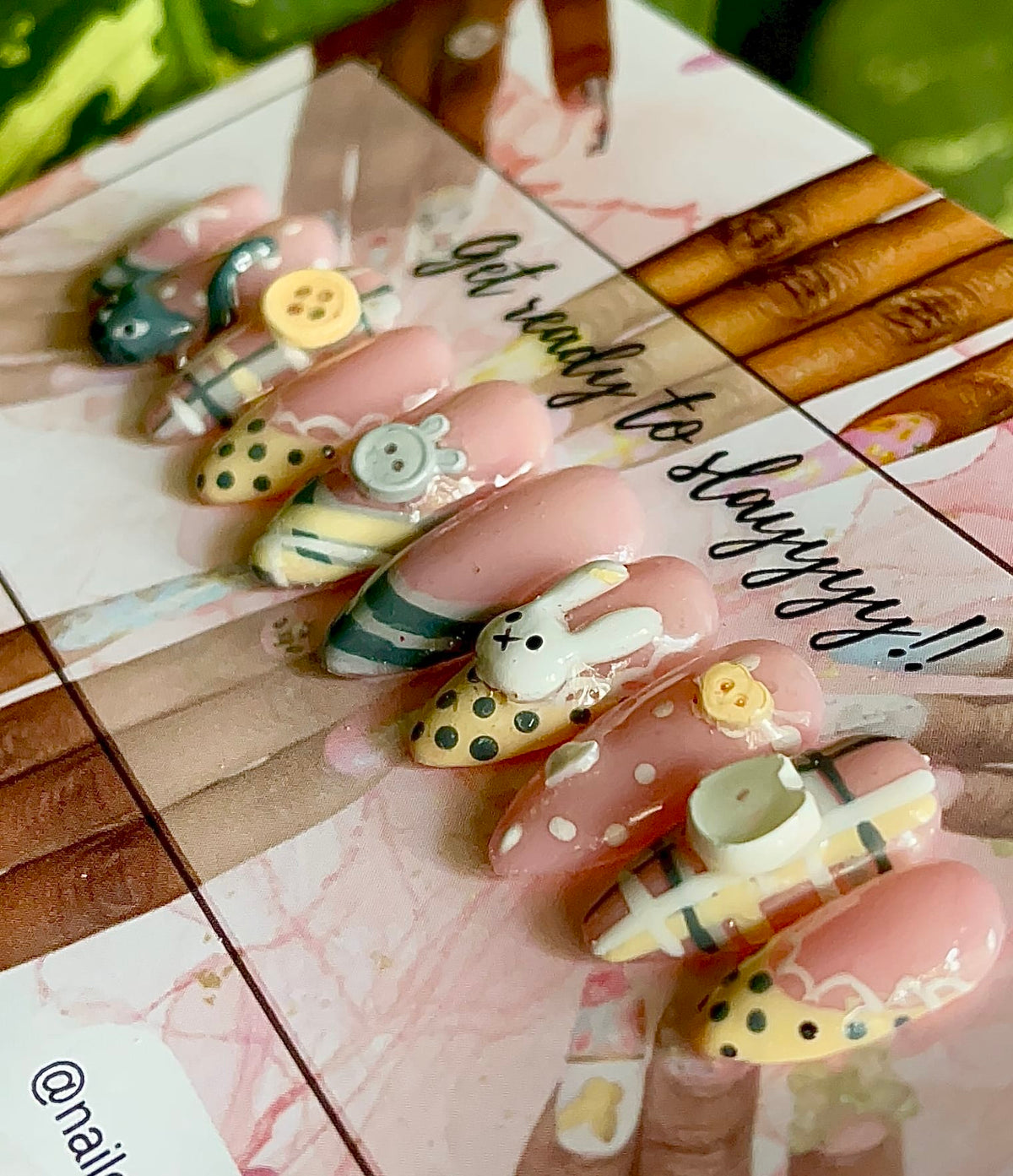 custom handmade acryic press on nails Acrylic Press on Nails