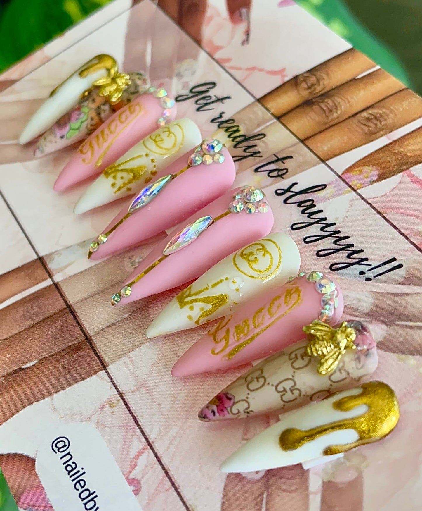 Acrylic Press on Nails Custom Press on Nails