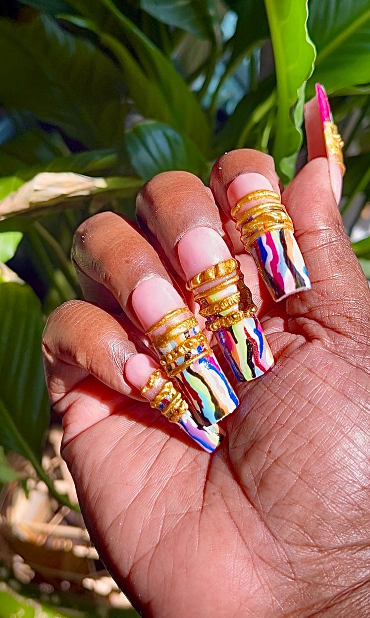 Acrylic Press on Nails Custom Press on Nails