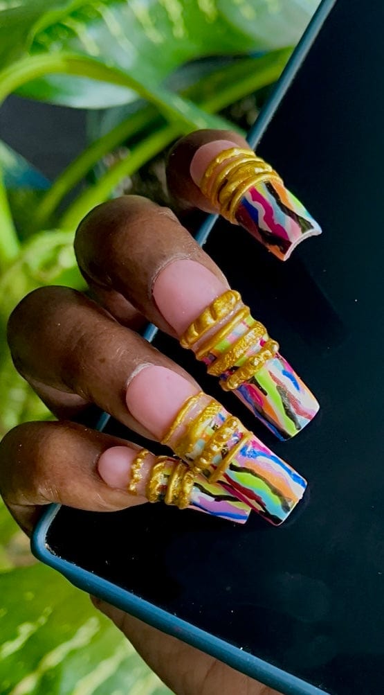 Acrylic Press on Nails Custom Press on Nails