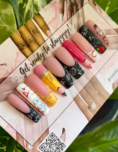 Acrylic Press on Nails Custom Press on Nails