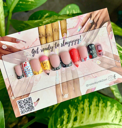 Acrylic Press on Nails Custom Press on Nails