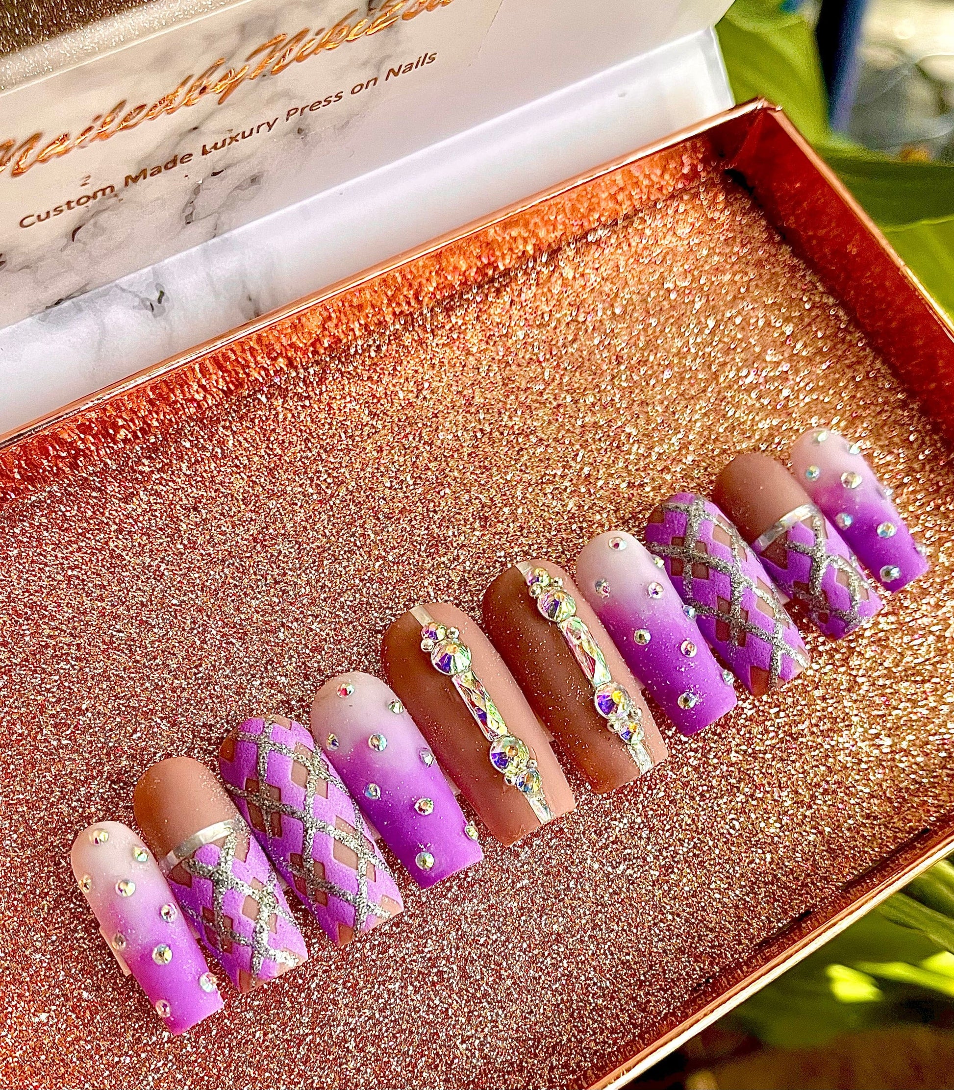 Acrylic Press on Nails Custom Press on Nails