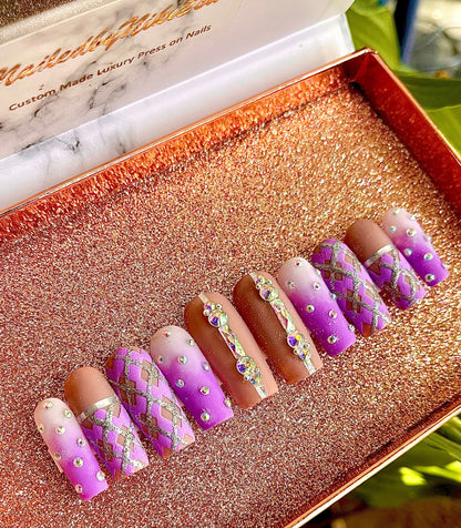 Acrylic Press on Nails Custom Press on Nails