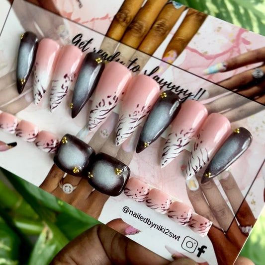 Acrylic Press on Nails Custom Press on Nails