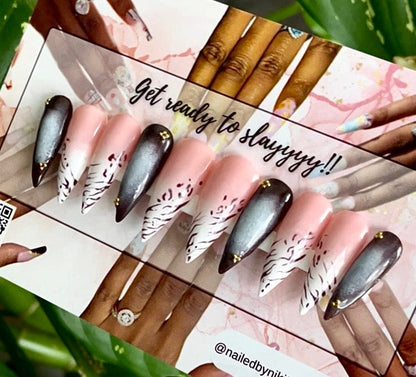 Acrylic Press on Nails Custom Press on Nails