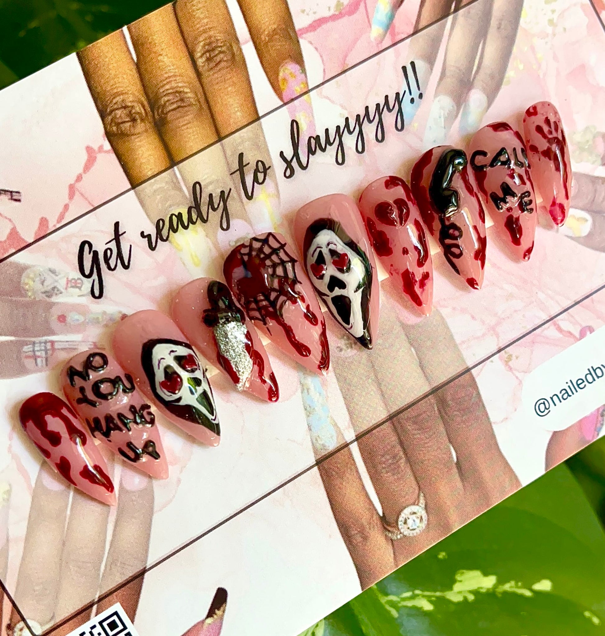 Acrylic Press on Nails Custom Press on Nails