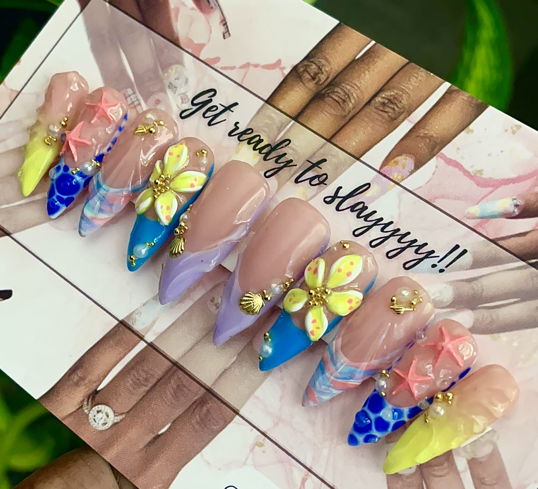 Acrylic Press on Nails Custom Press on Nails