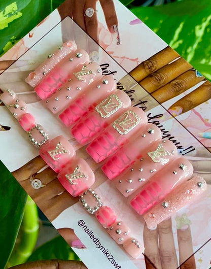 Acrylic Press on Nails Custom Press on Nails