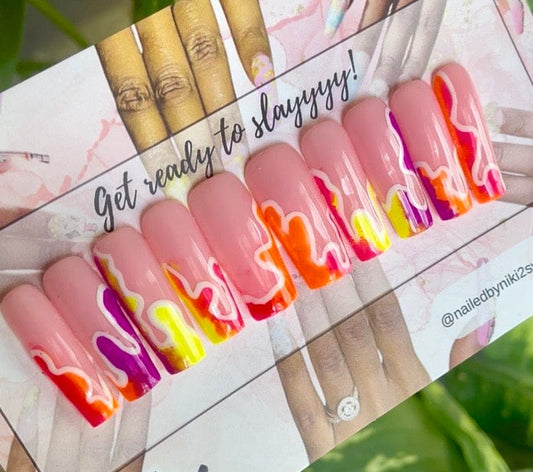 Acrylic Press on Nails Custom Press on Nails