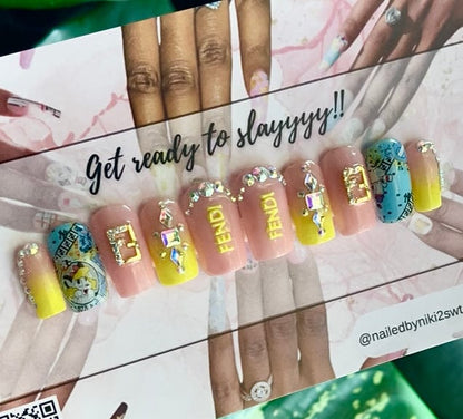 Acrylic Press on Nails Custom Press on Nails