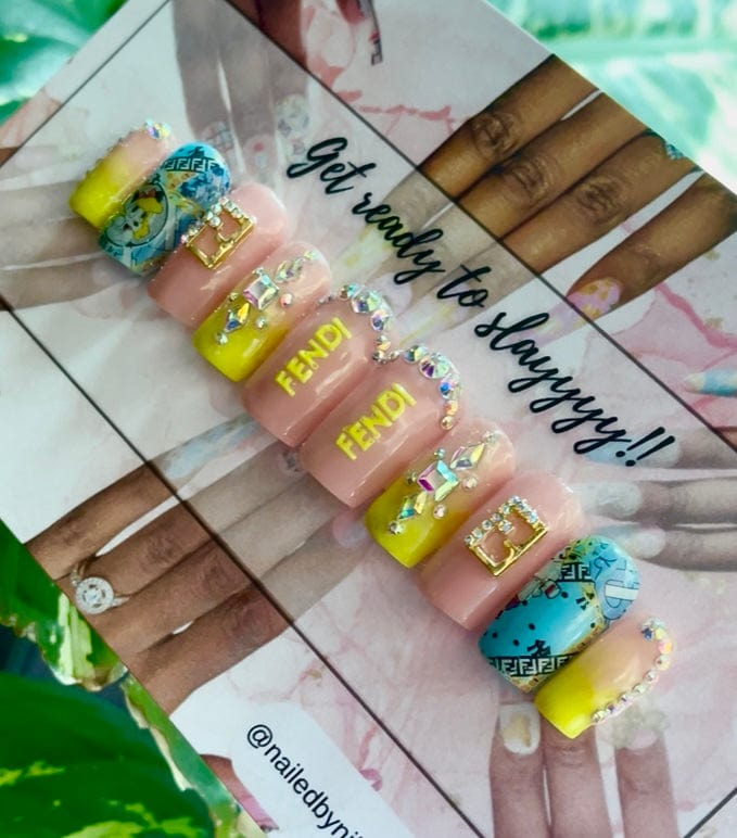 Acrylic Press on Nails Custom Press on Nails