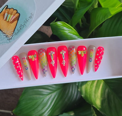 Acrylic Press on Nails Custom Press on Nails