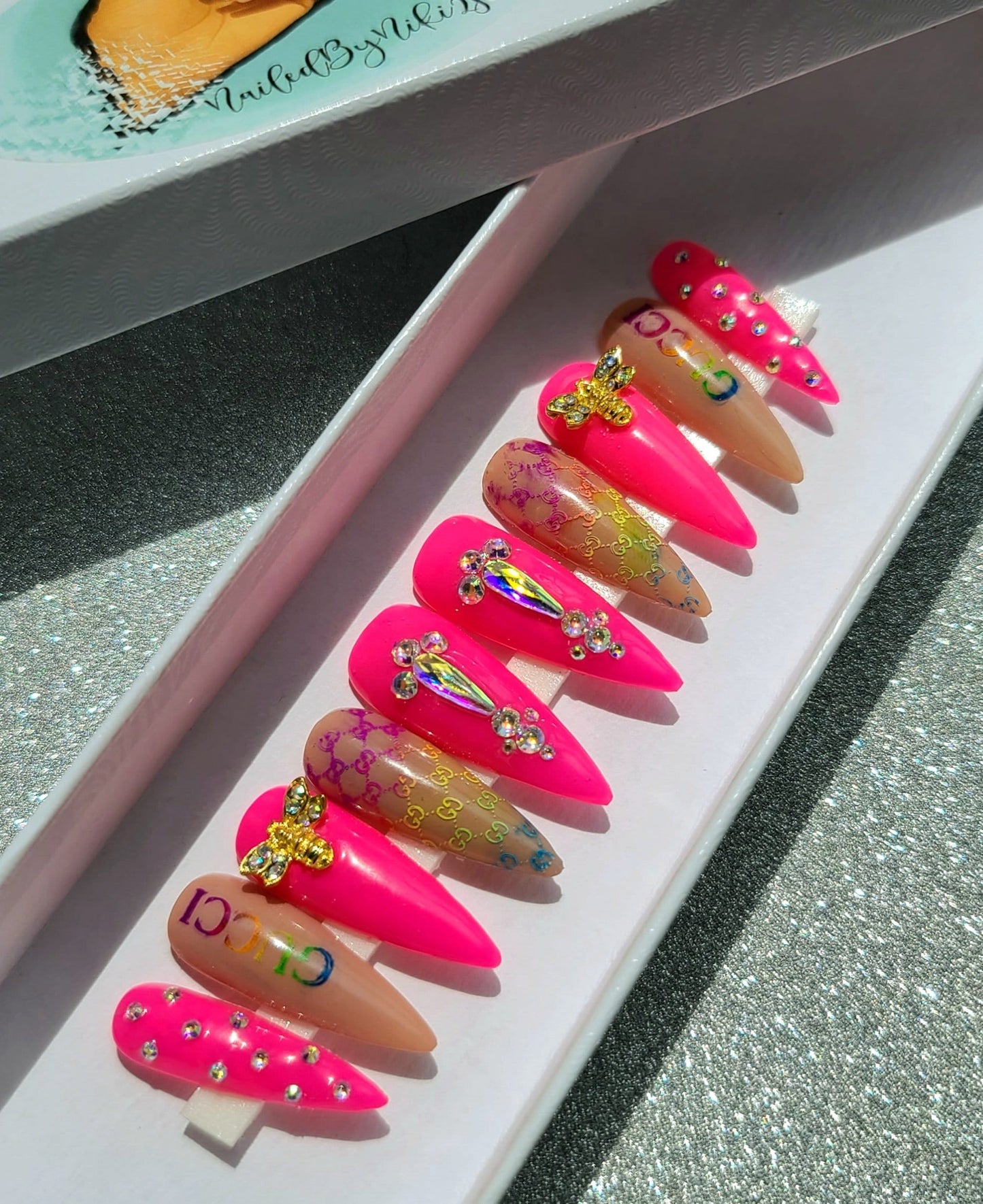 Acrylic Press on Nails Custom Press on Nails