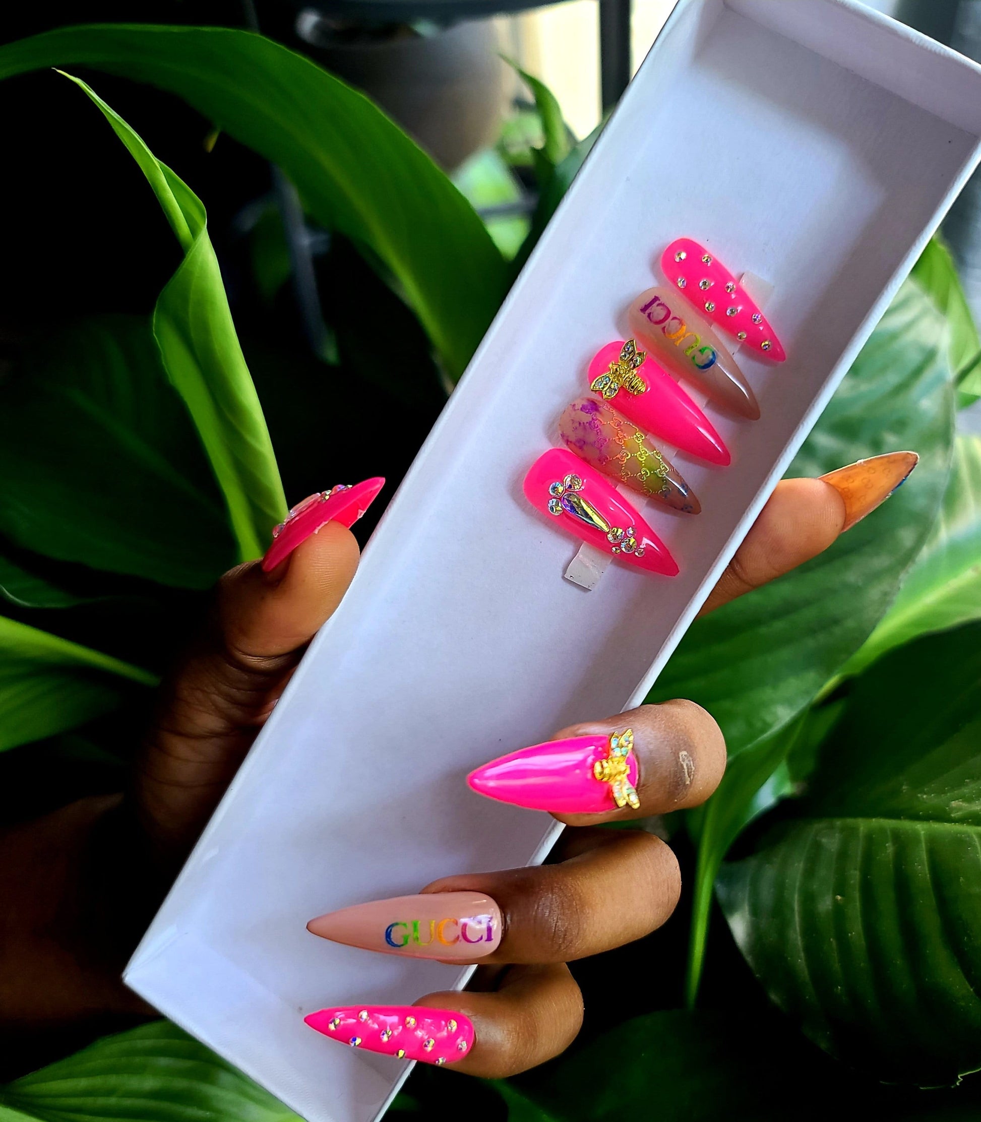 Acrylic Press on Nails Custom Press on Nails