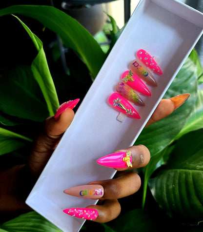 Acrylic Press on Nails Custom Press on Nails