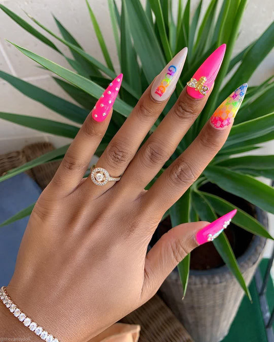 Acrylic Press on Nails Custom Press on Nails