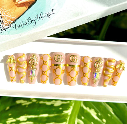 Acrylic Press on Nails Custom Press on Nails