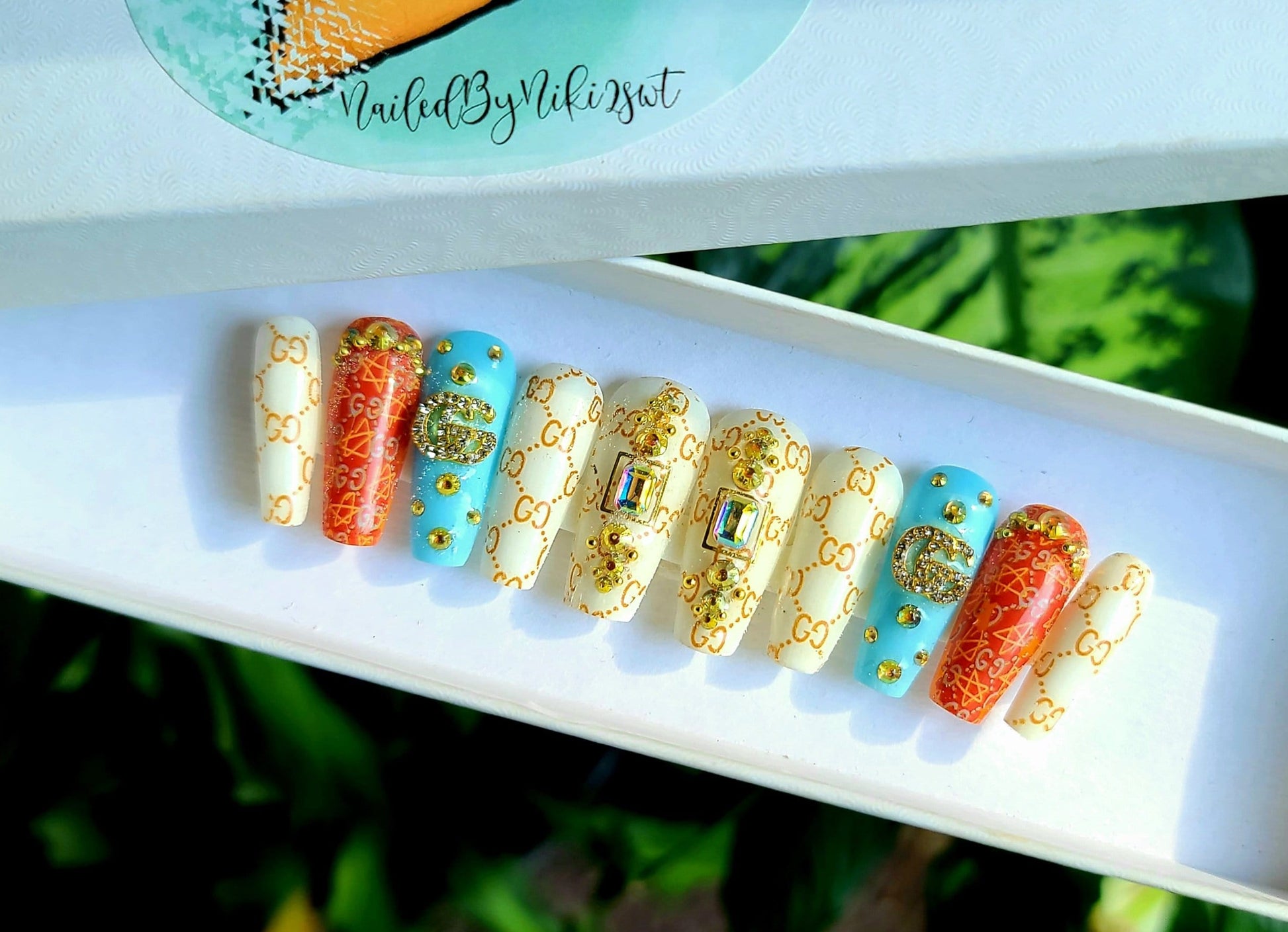 Acrylic Press on Nails Custom Press on Nails