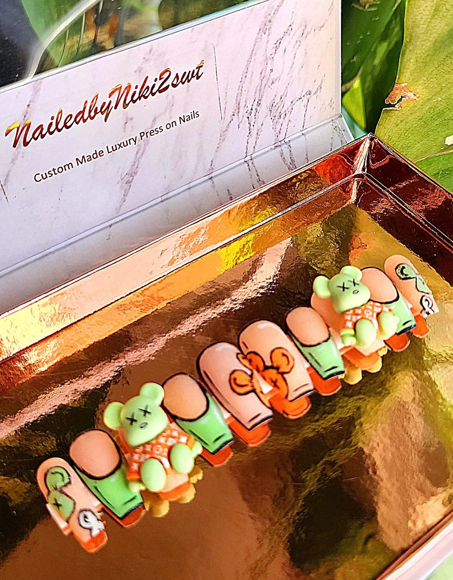 Acrylic Press on Nails Custom Press on Nails