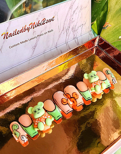 Acrylic Press on Nails Custom Press on Nails