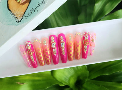 Acrylic Press on Nails Custom Press on Nails