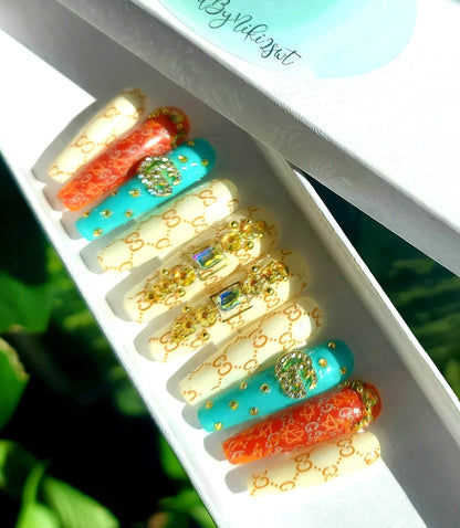 Acrylic Press on Nails Custom Press on Nails