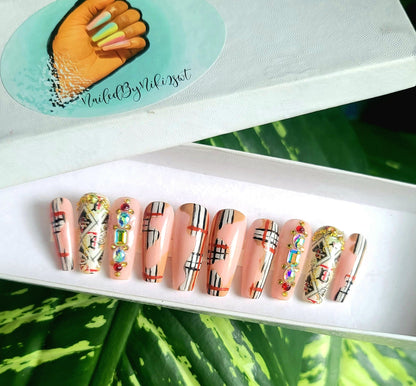 Acrylic Press on Nails Custom Press on Nails