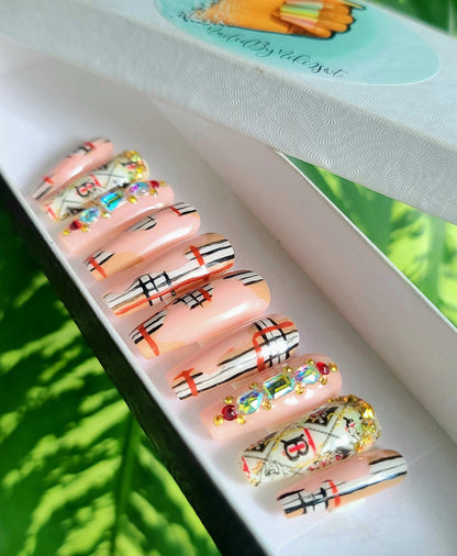 Acrylic Press on Nails Custom Press on Nails