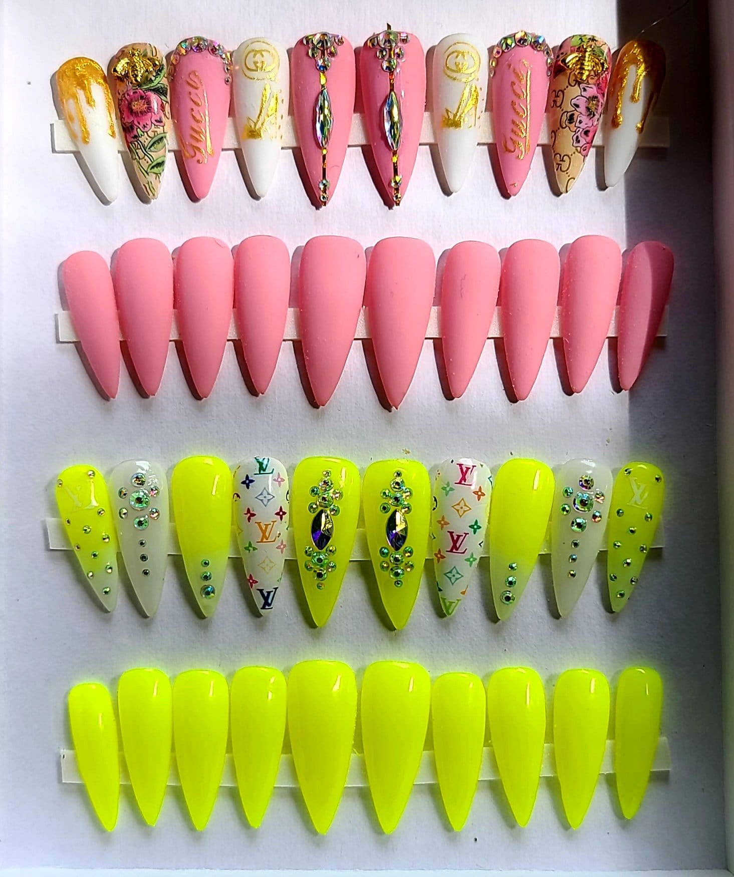 Acrylic Press on Nails Custom Press on Nails