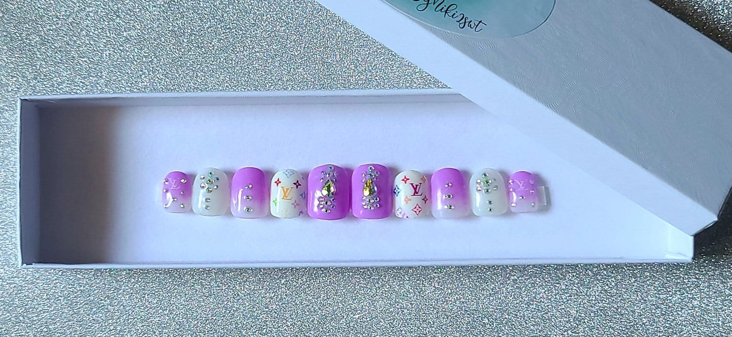 Acrylic Press on Nails Custom Press on Nails