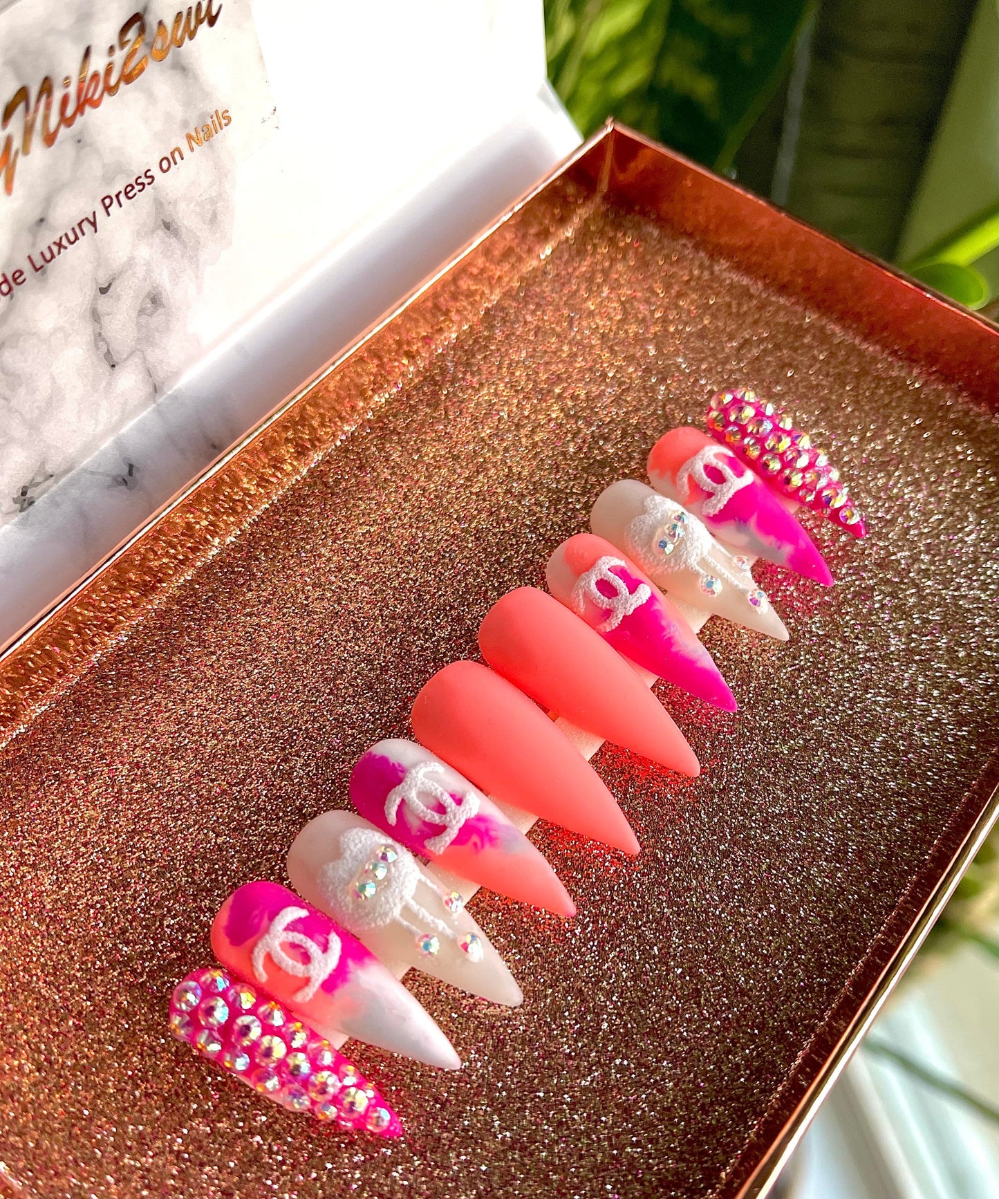 Acrylic Press on Nails Custom Press on Nails