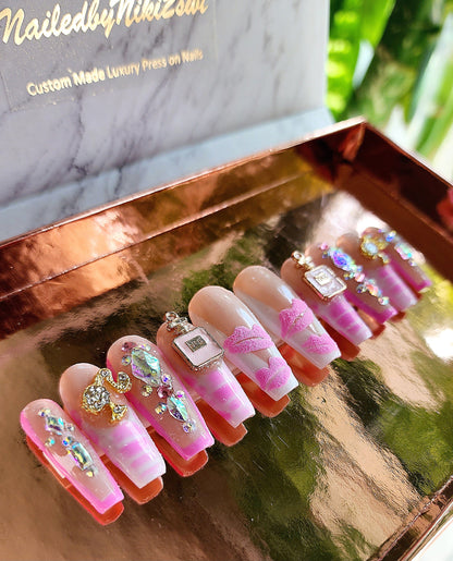 Acrylic Press on Nails Custom Press on Nails