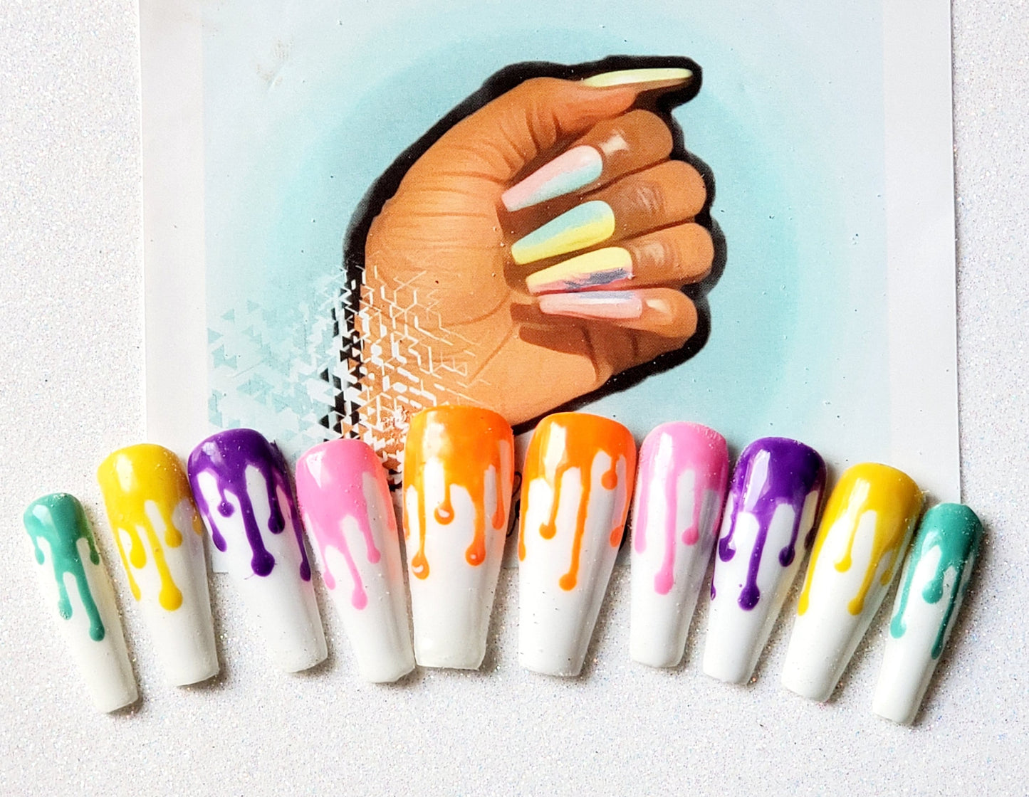 Acrylic Press on Nails Custom Press on Nails