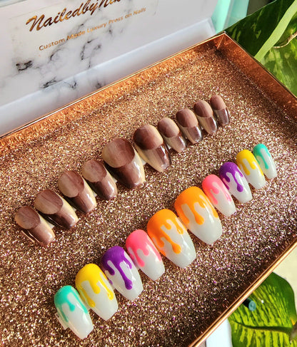 Acrylic Press on Nails Custom Press on Nails