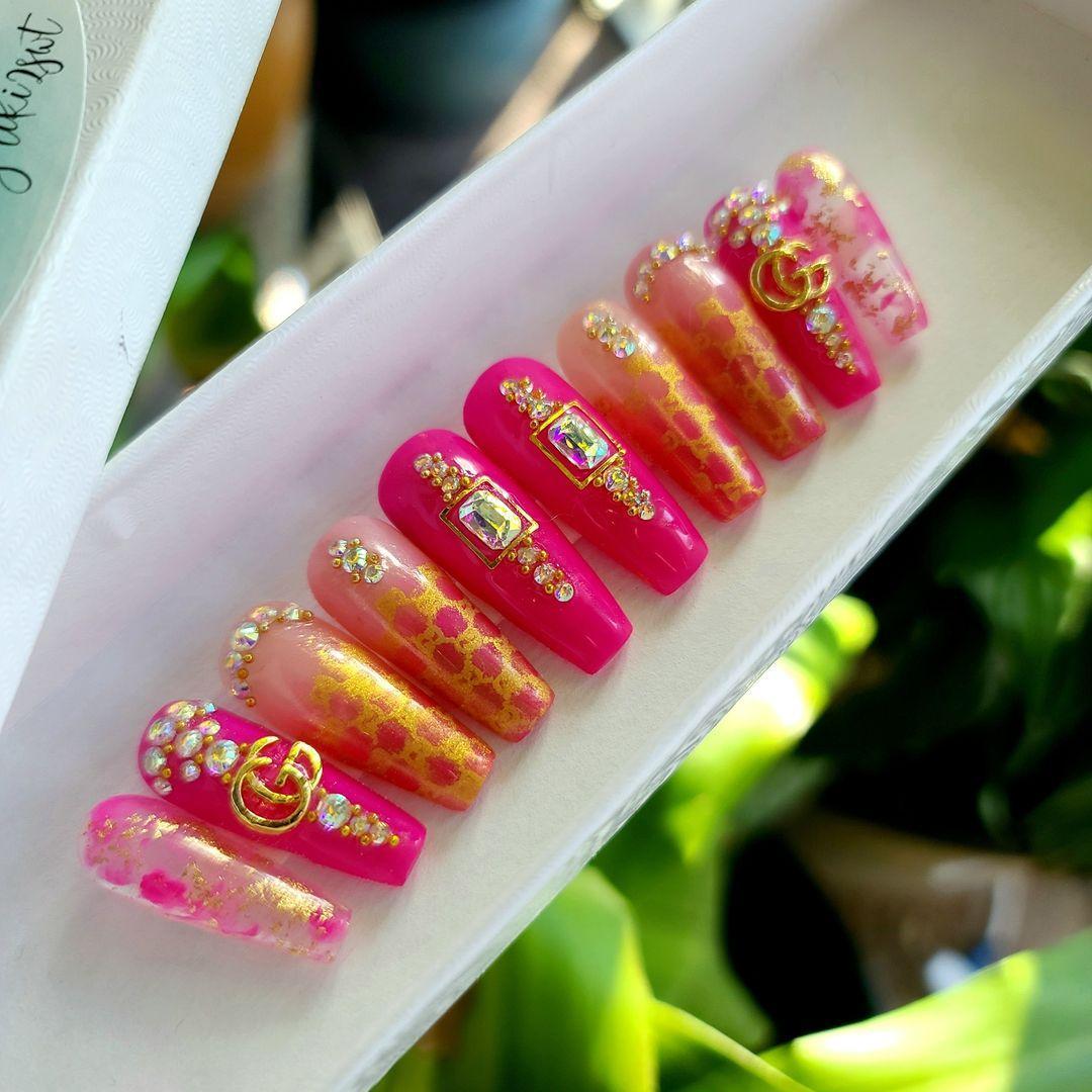 Acrylic Press on Nails Custom Press on Nails