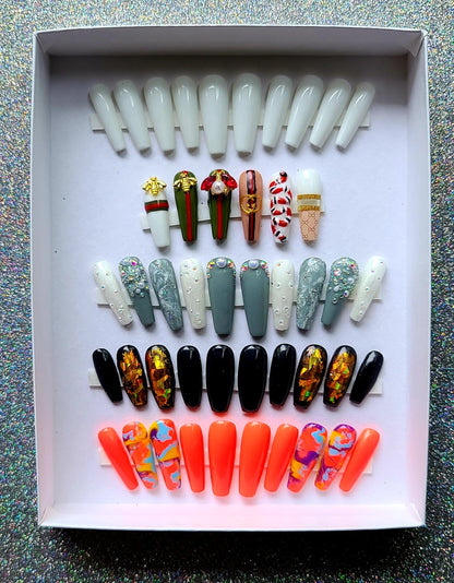 Acrylic Press on Nails Custom Press on Nails